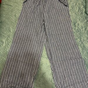 Briggs New York Navy and White Striped Pants bin 3